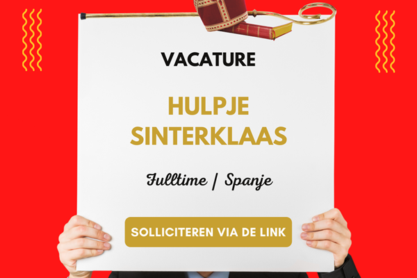 Vacature: Hulpje Sinterklaas gezocht!!!
